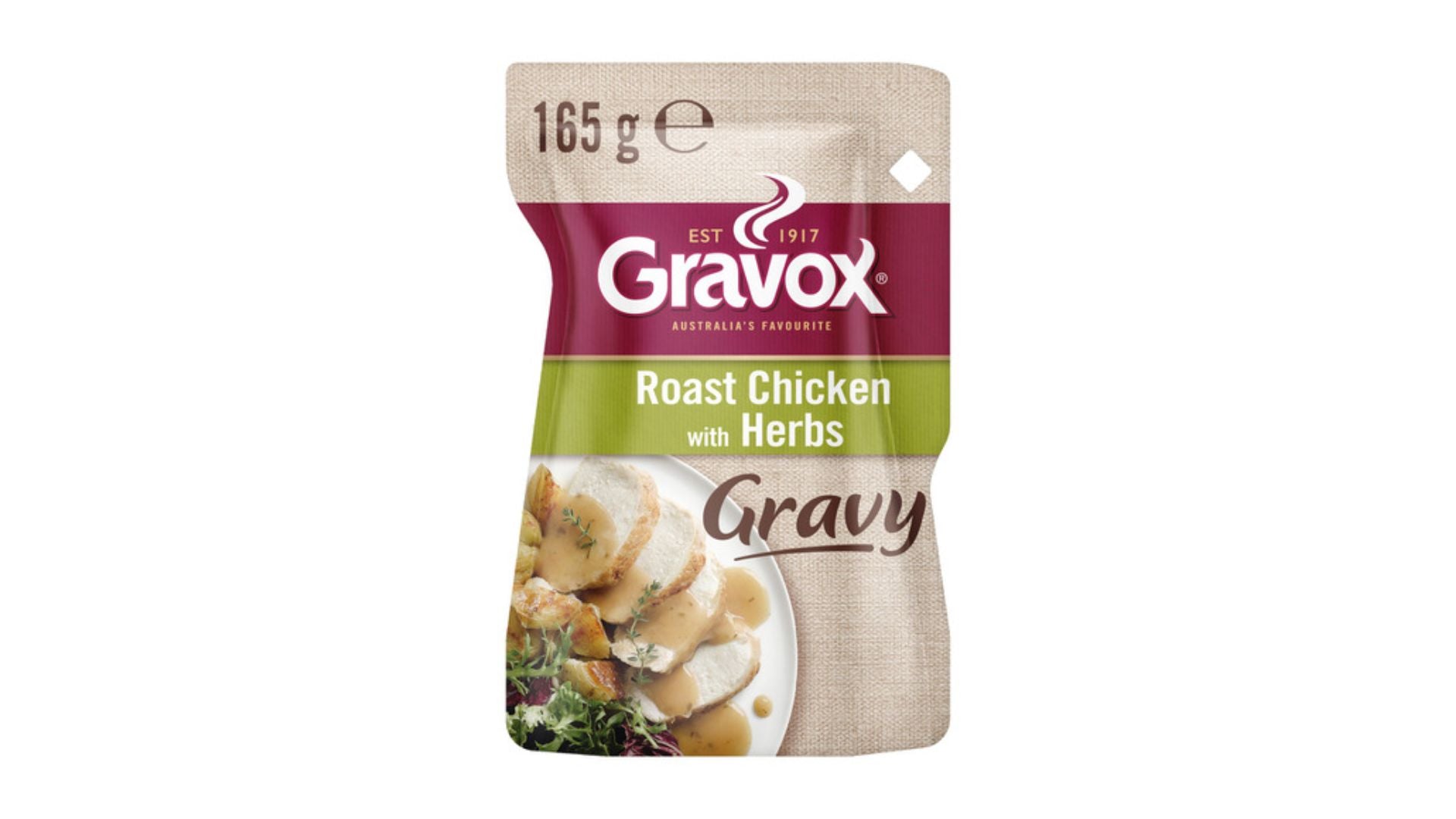 Gravox Gravy Roast Chicken Herbs Pouch 165g