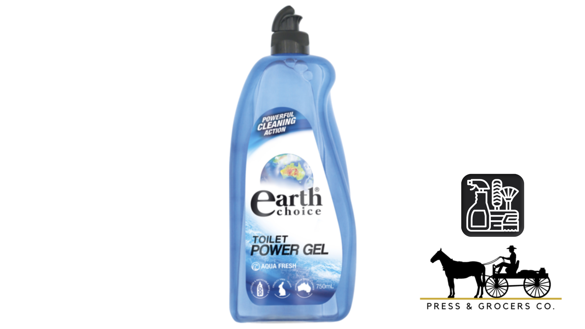 Earth Choice Toilet Power Gel 750ml