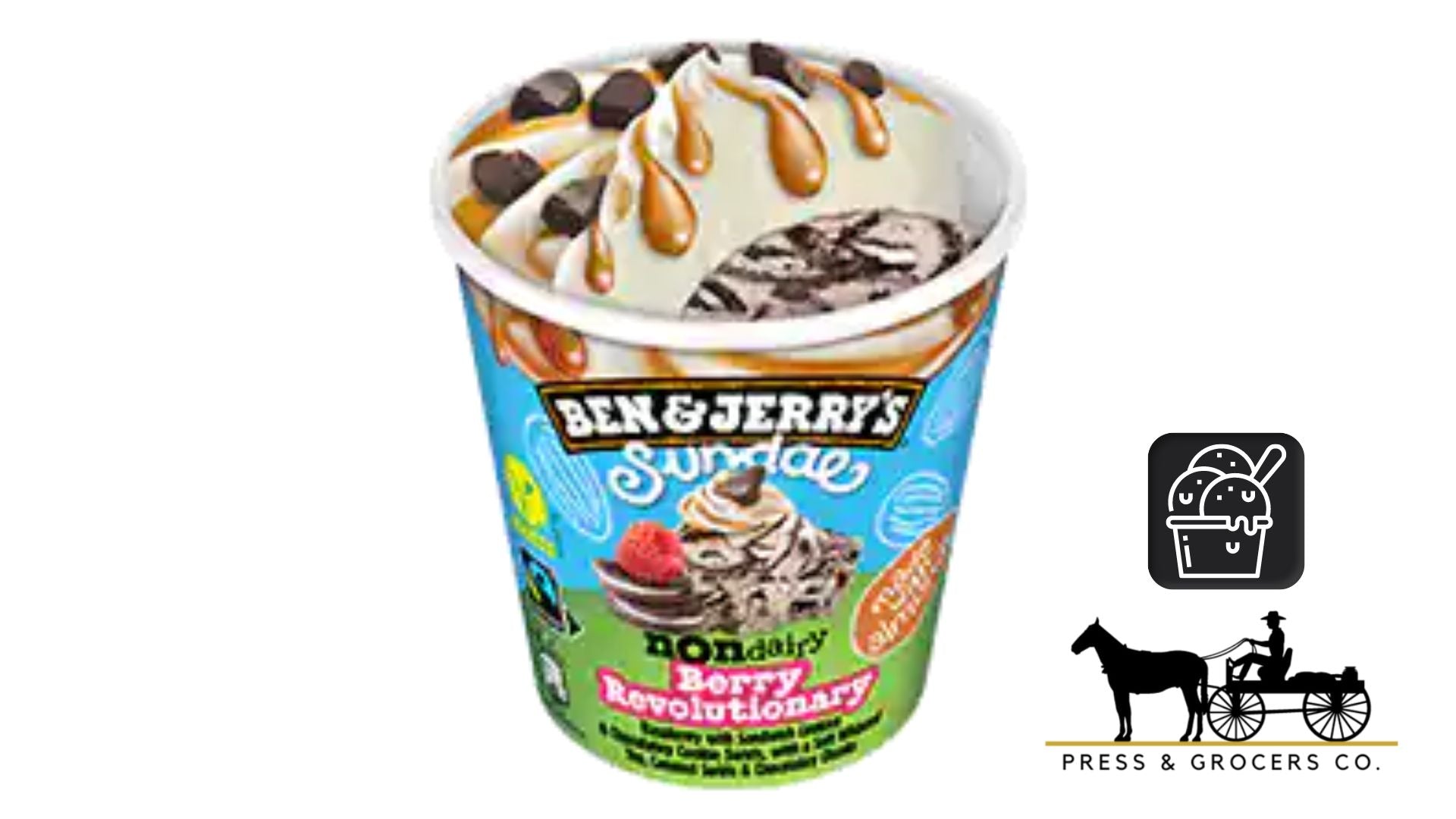 Ben & Jerry's Non-Dairy Berry Revolutionary 458ml