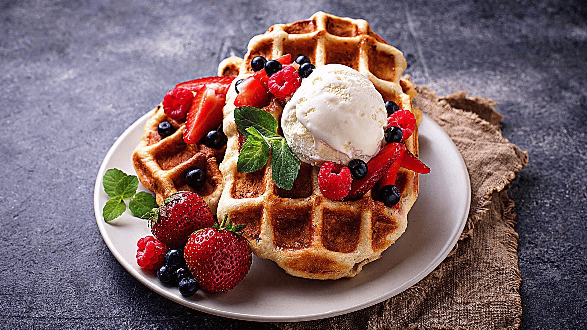 Mill Lane Belgian Style Waffles 4pk 200g