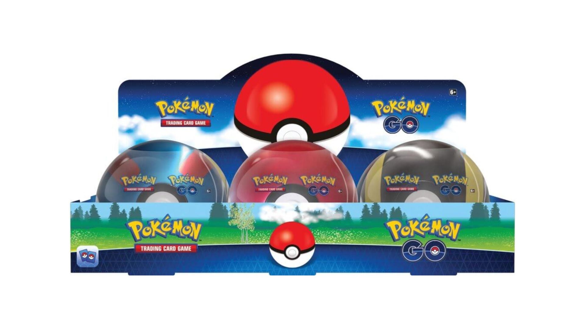 Pokémon TCG Pokémon GO Pokéball Tin Each