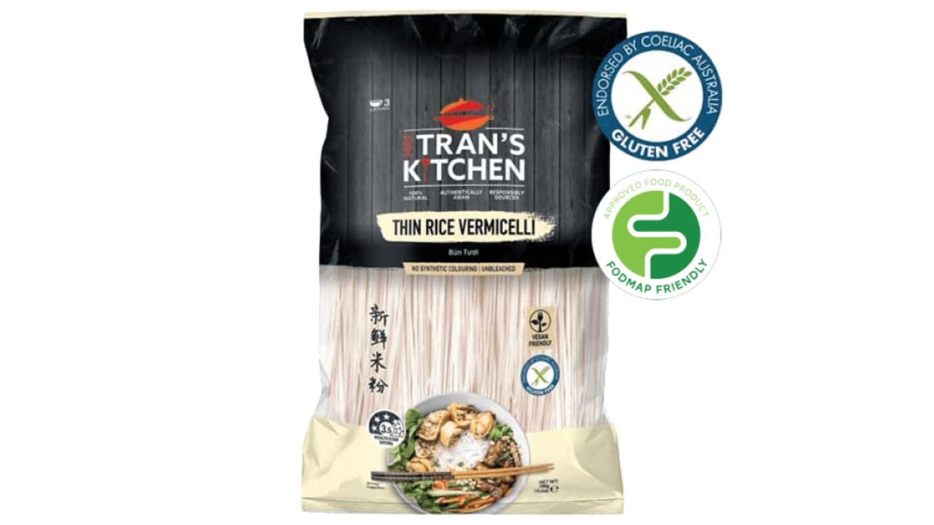 Mrs. Tran's Thin Rice Vermicelli Noodles 300g