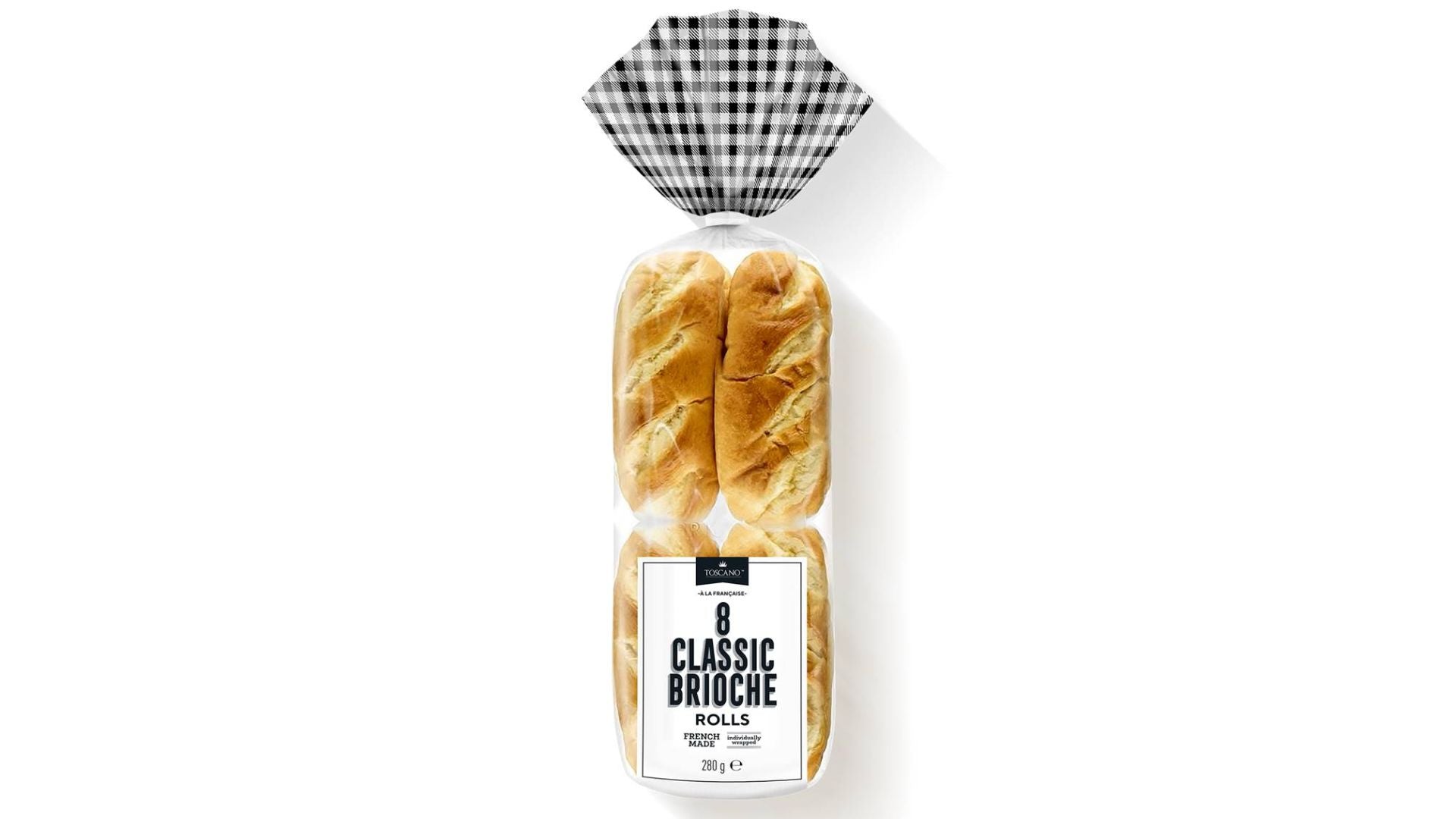 Toscano Classic Brioche Rolls 280g
