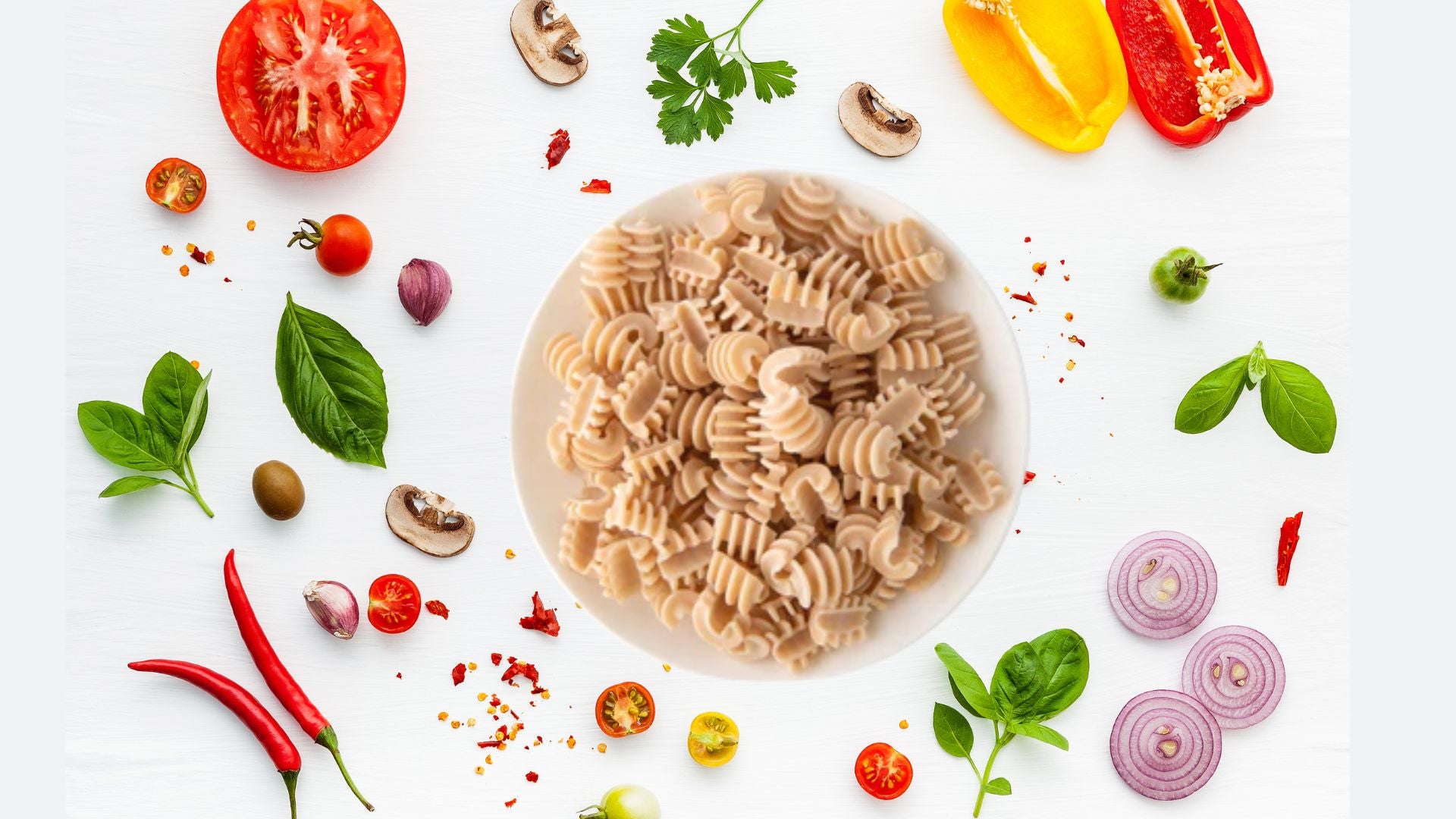 L'Abruzzese Pasta Organic Wholemeal Spirals 300g