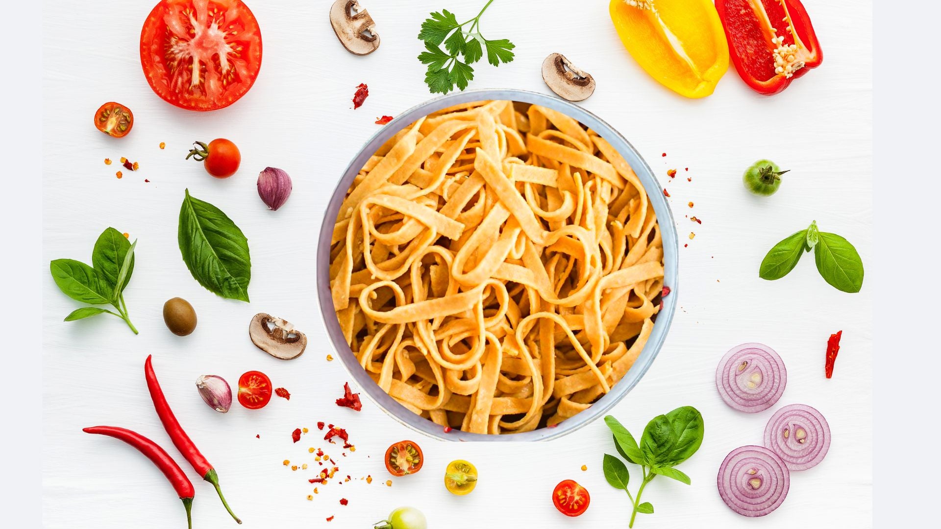 L'Abruzzese Pasta Organic Wholemeal Fettucine 300g