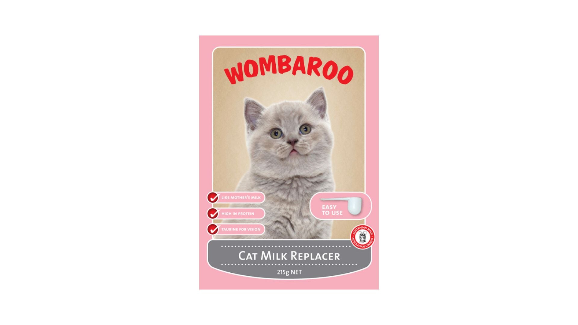 Wombaroo Cat Milk Replacer 215g