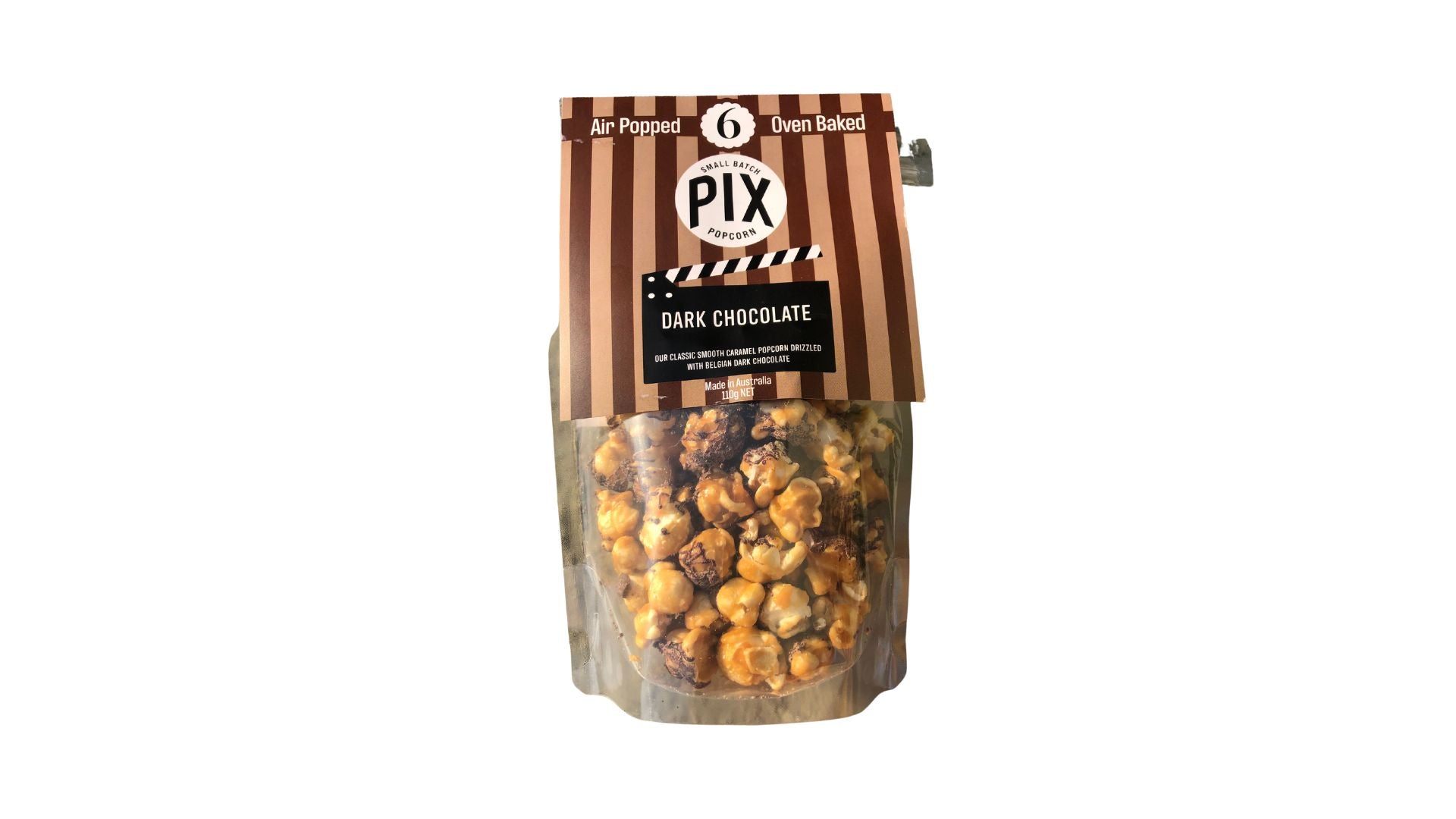 Pix Popcorn Dark Chocolate 110g