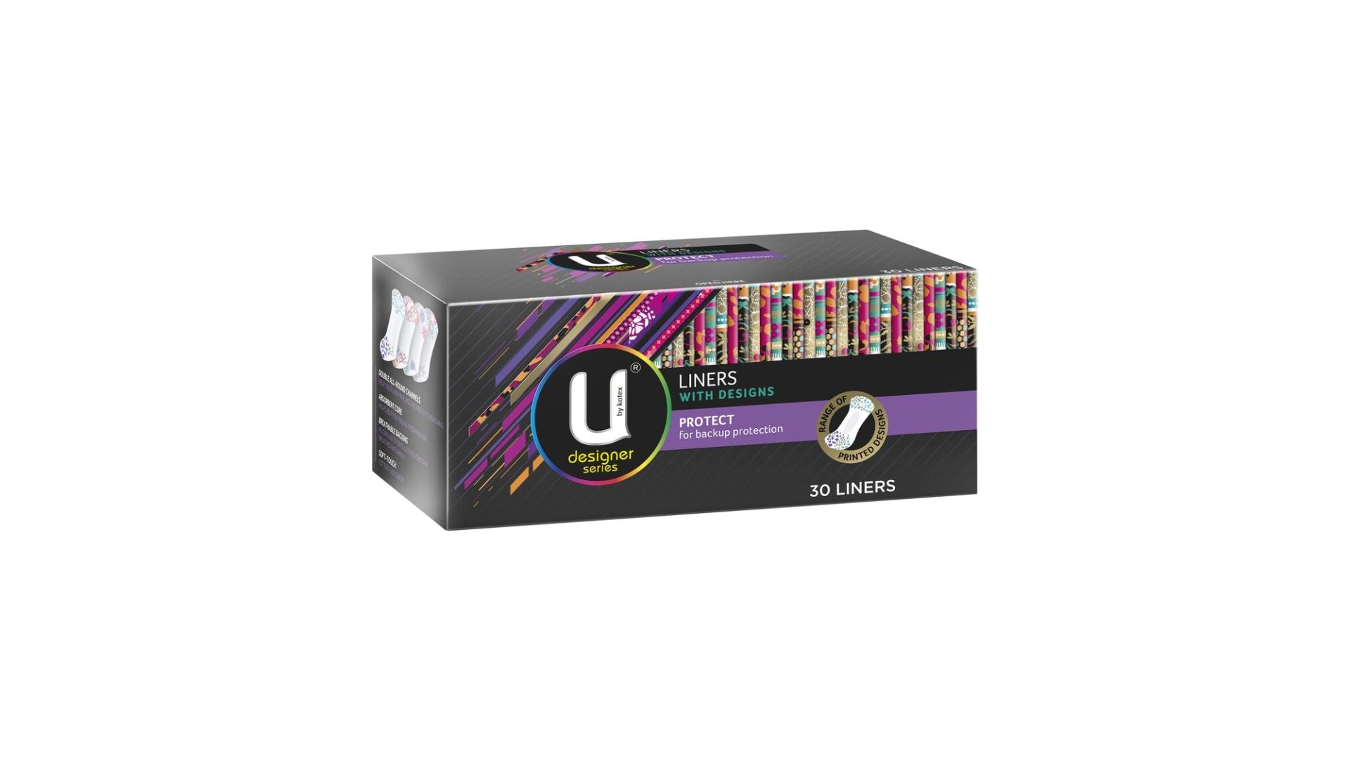 U by Kotex Designer Series Liners 30 Pack