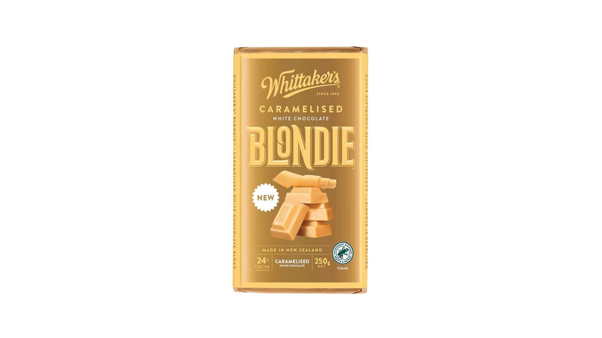 Whittakers Blondie Caramelised White Chocolate Block 250g