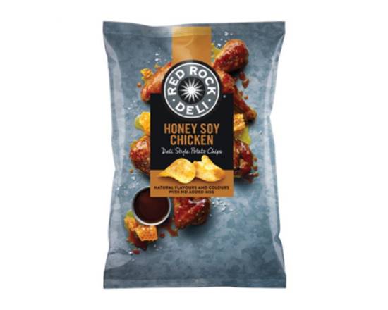 Red Rock Deli Chips Honey Soy Chicken 165g