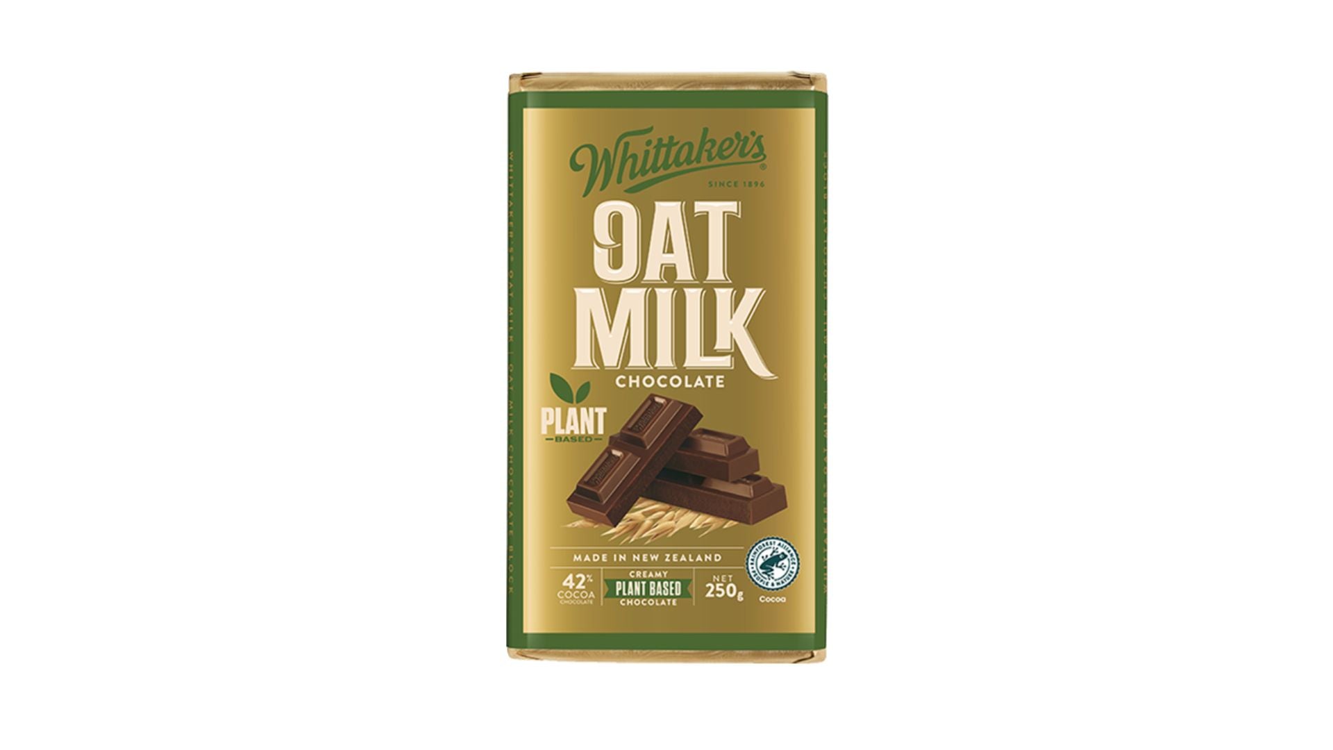 Whittakers Oat Milk Chocolate Block 250g
