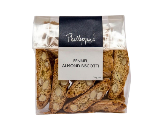 Phillippa's Fennel Almond Biscotti 200g