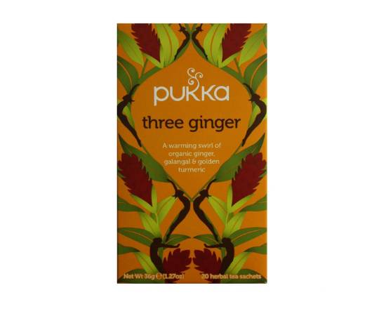 Pukka Tea Three Ginger (20 Pack)