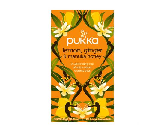 Pukka Tea Lemon, Ginger and Honey (20 Pack)