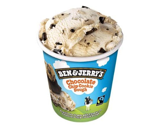 Ben & Jerry's Chocolate Chip Cookie Dough 458ml