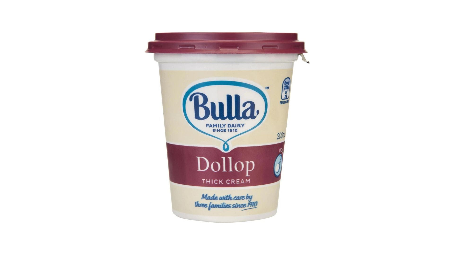 Bulla Dollop Thick Cream 200ml