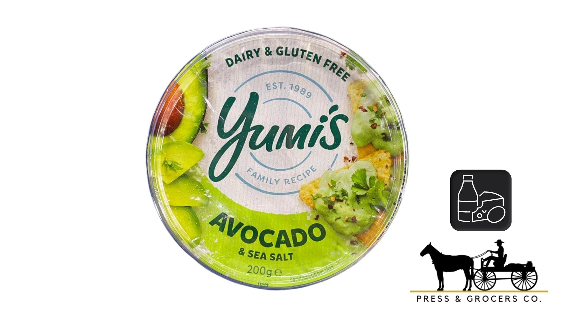 Yumi's Dip Avocado & Sea Salt 200g