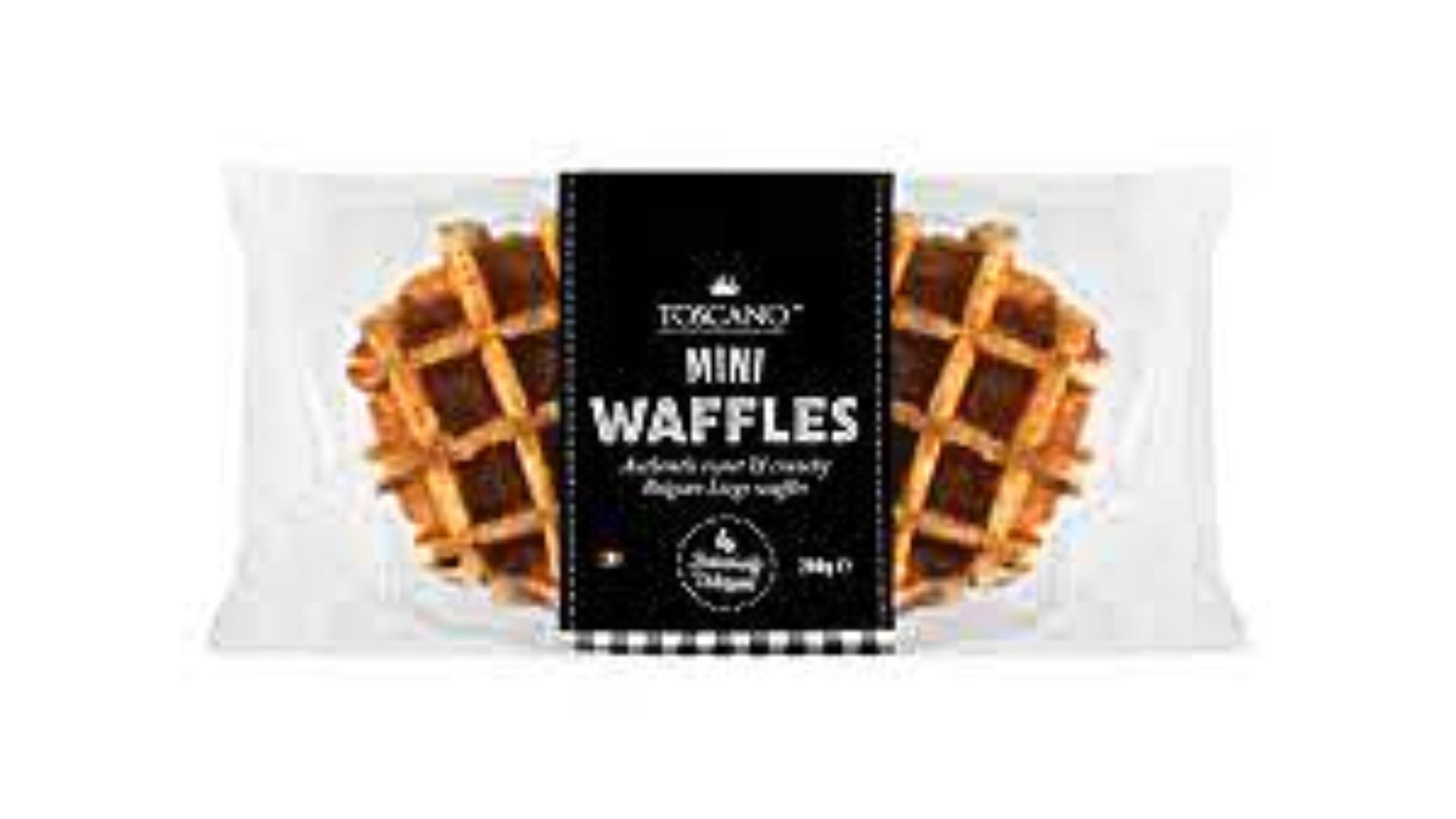 Toscano Waffles Mini 4 Pack 200g