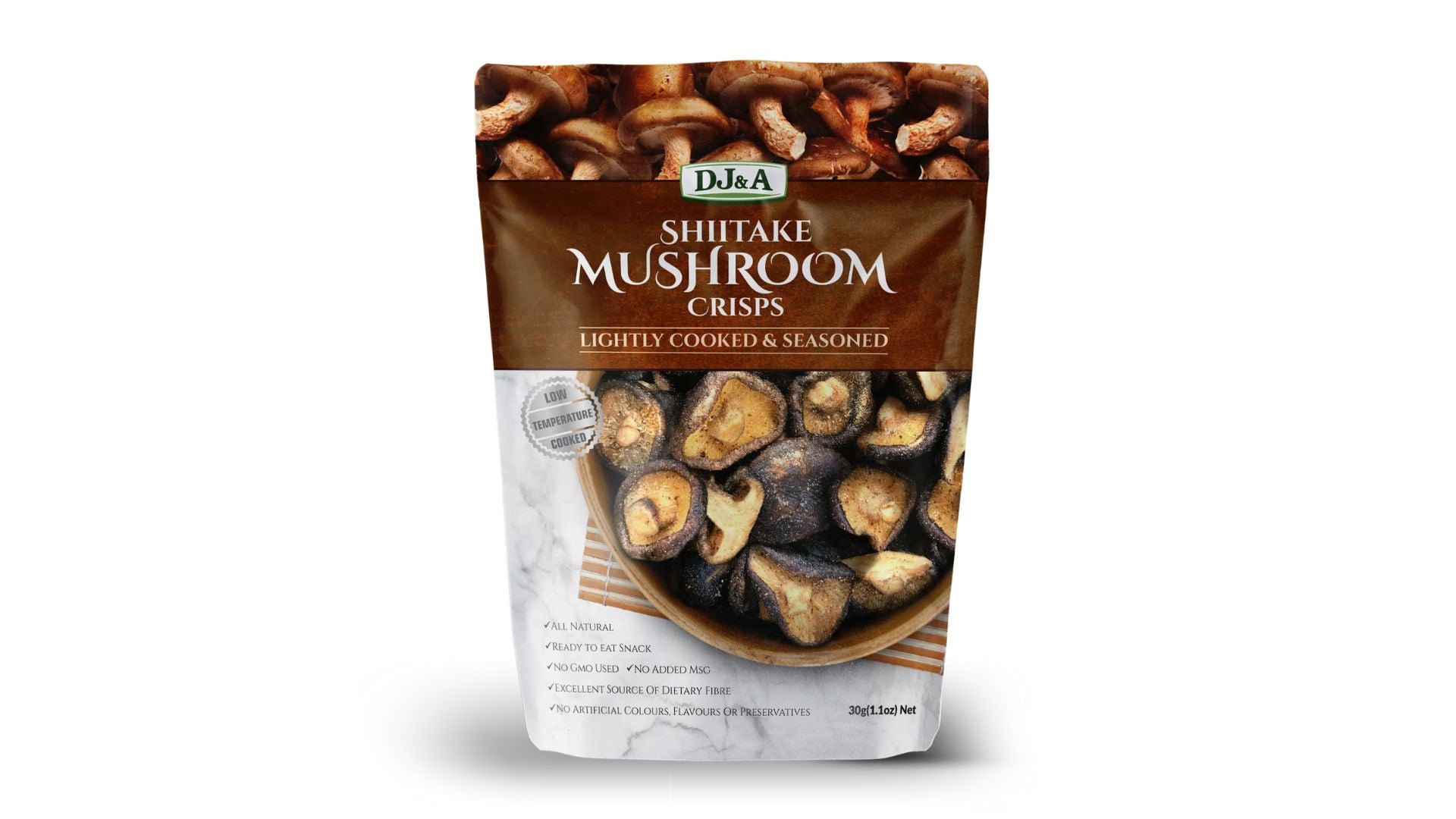 DJ&A Shiitake Mushroom Crisps 30g