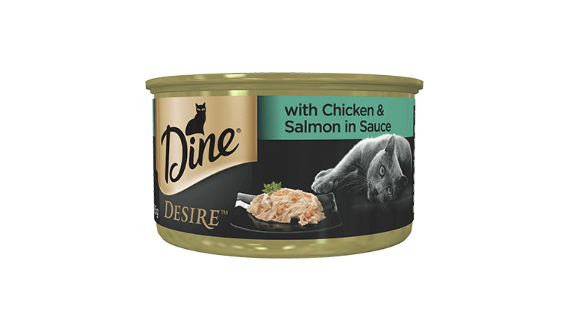 Dine Desire Chicken & Salmon in Sauce 85g
