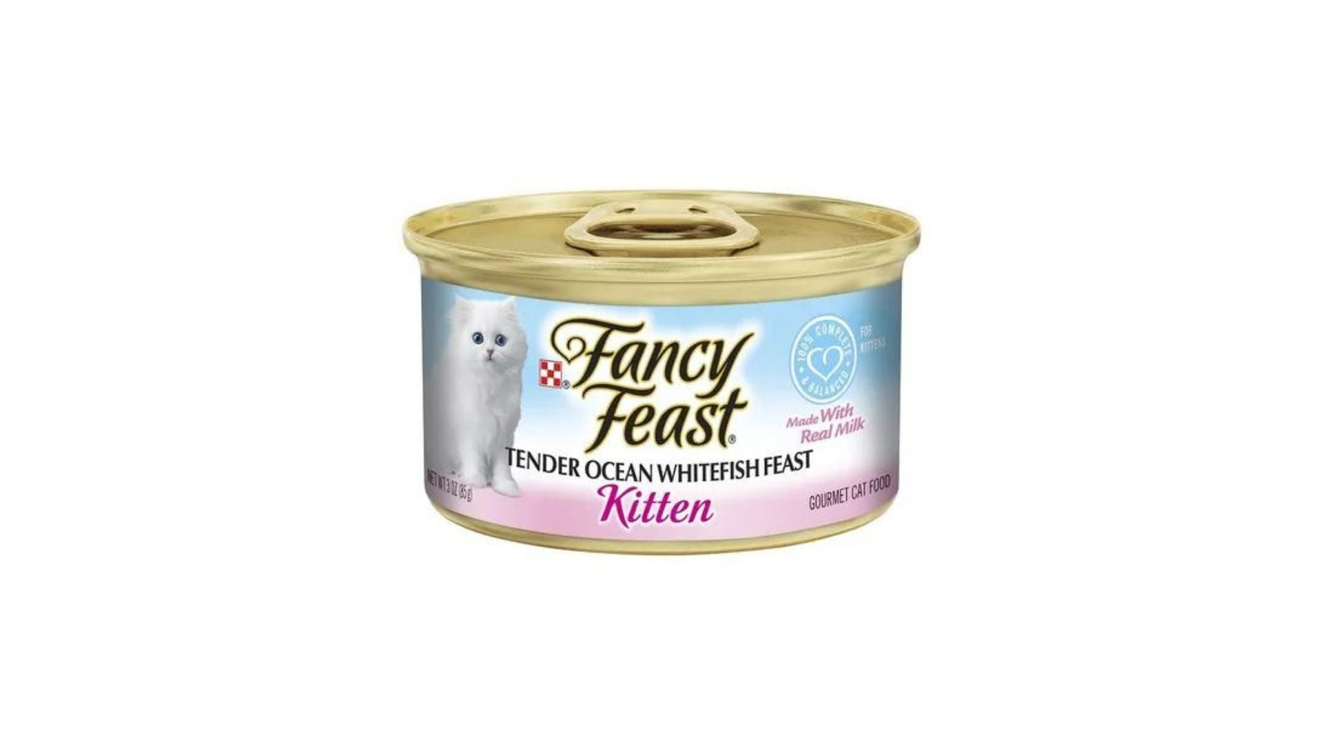 Fancy Feast Kitten Tender Ocean Whitefish Feast 85g