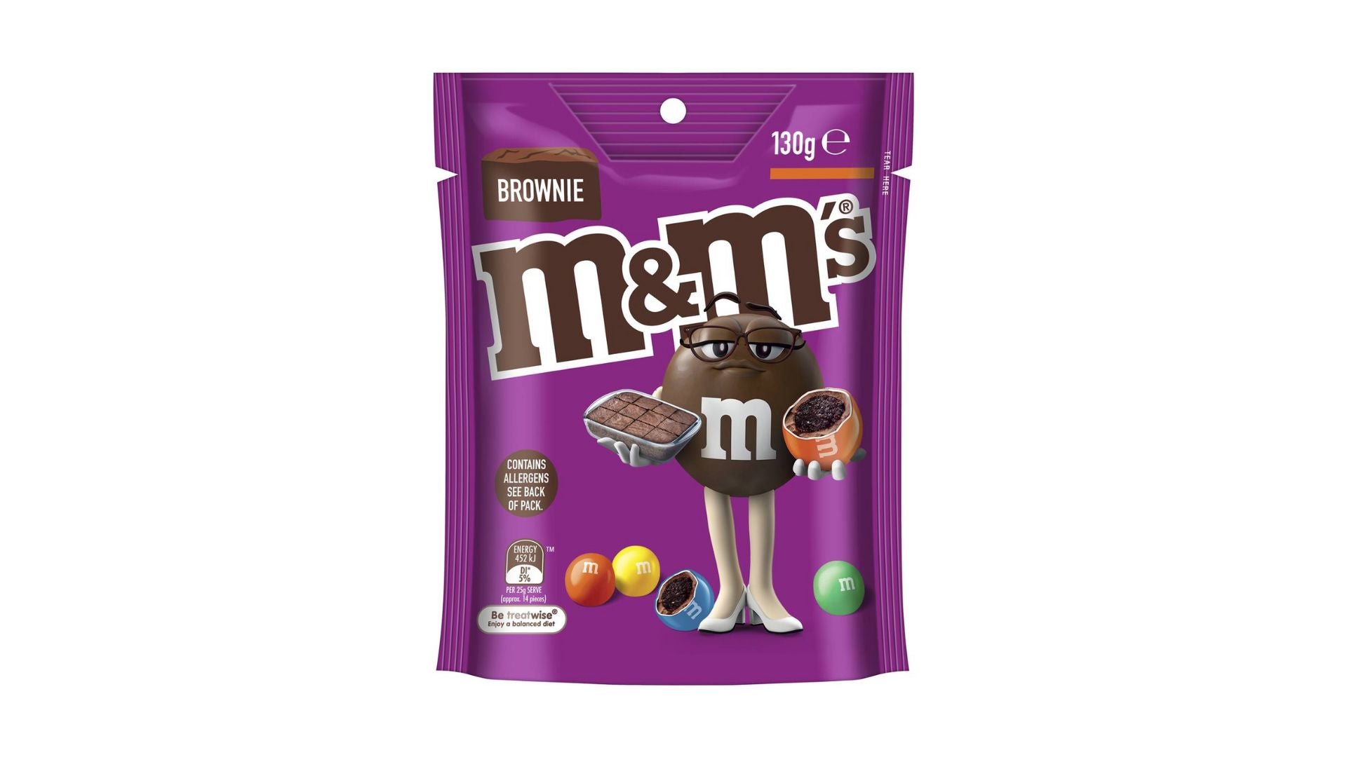 M&M's Milk Chocolate Brownie 130g