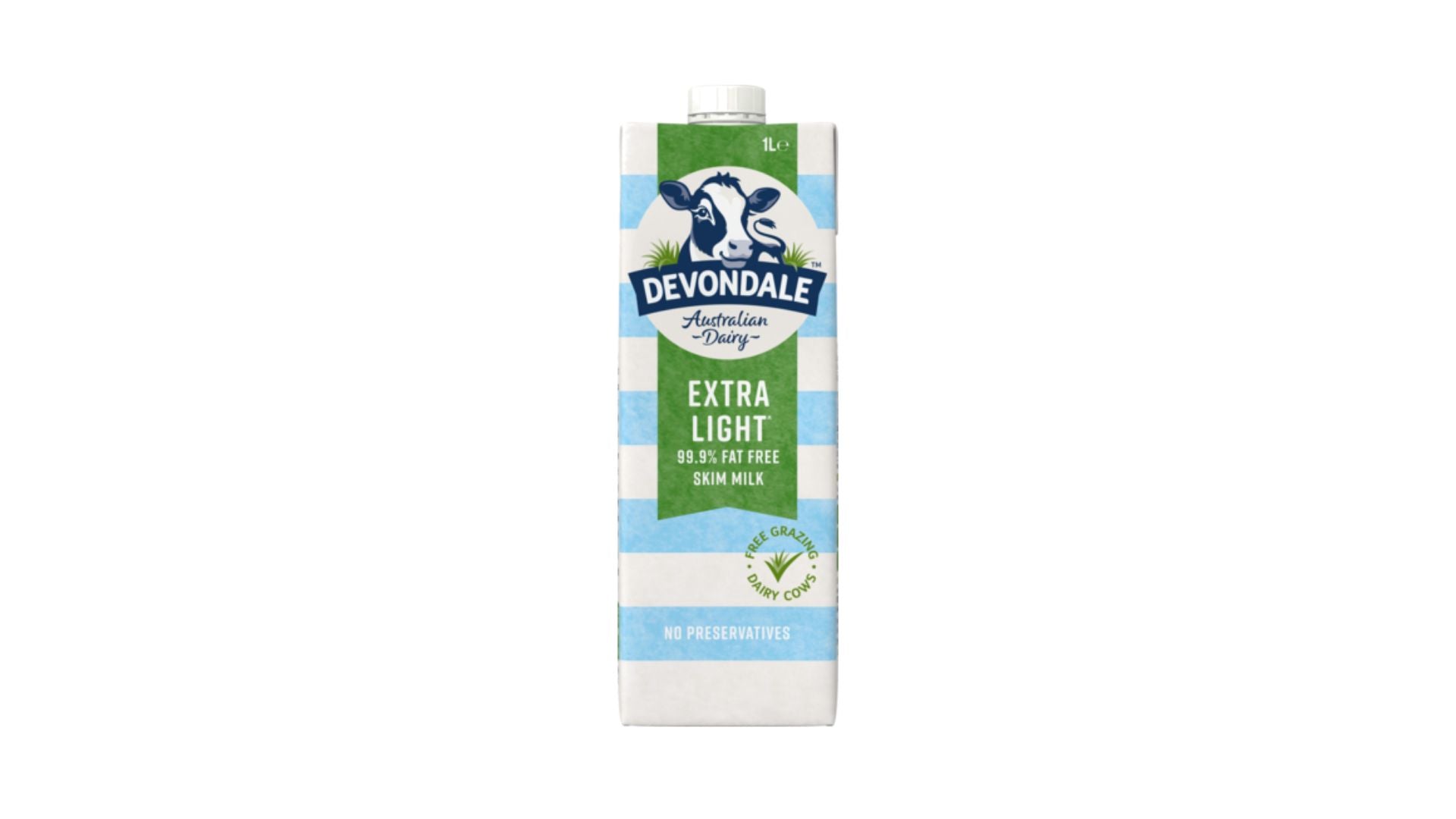 Devondale Extra Light Cream Long Life Milk 1L