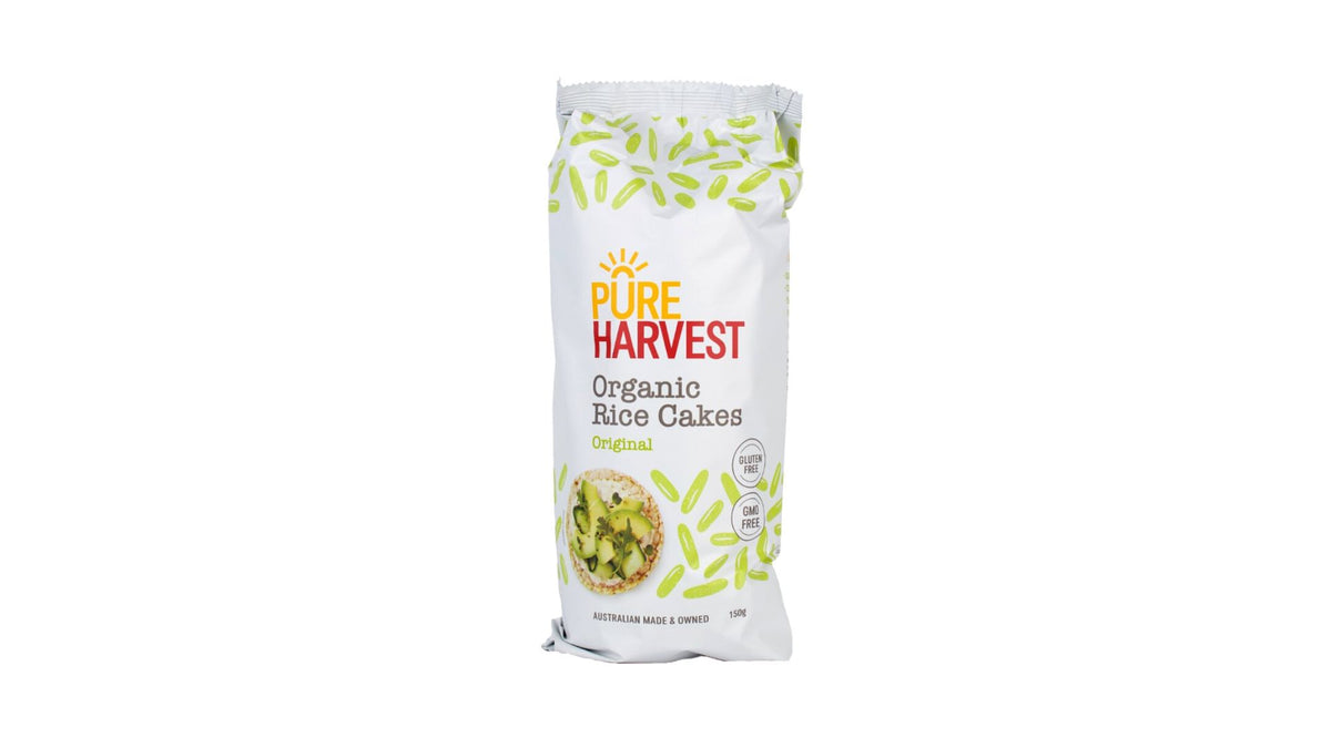 Pure Harvest Organic Rice Cakes 150g – Press & Grocers Co.