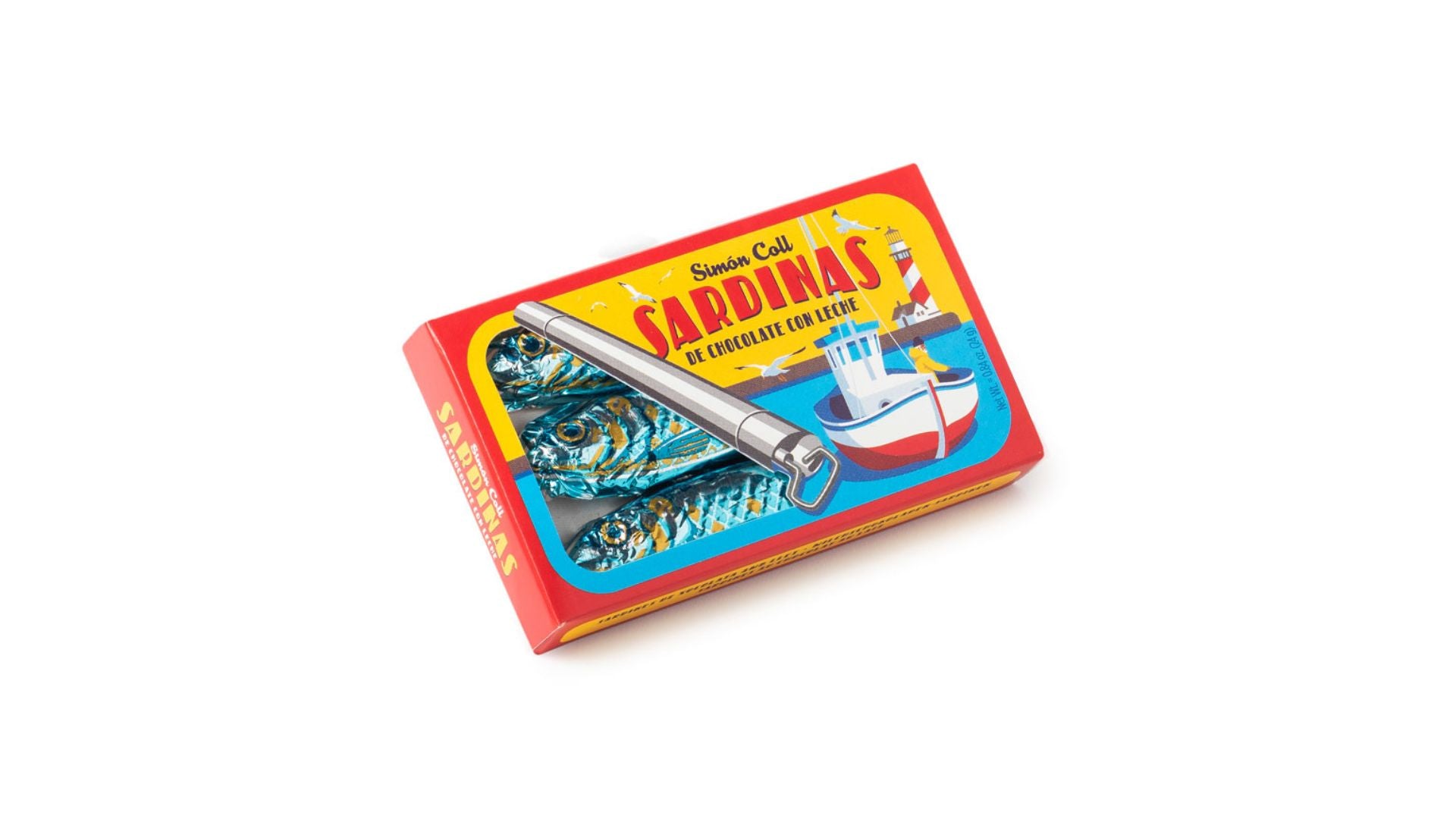 Simon Coll Milk Chocolate Sardines Tins 24g