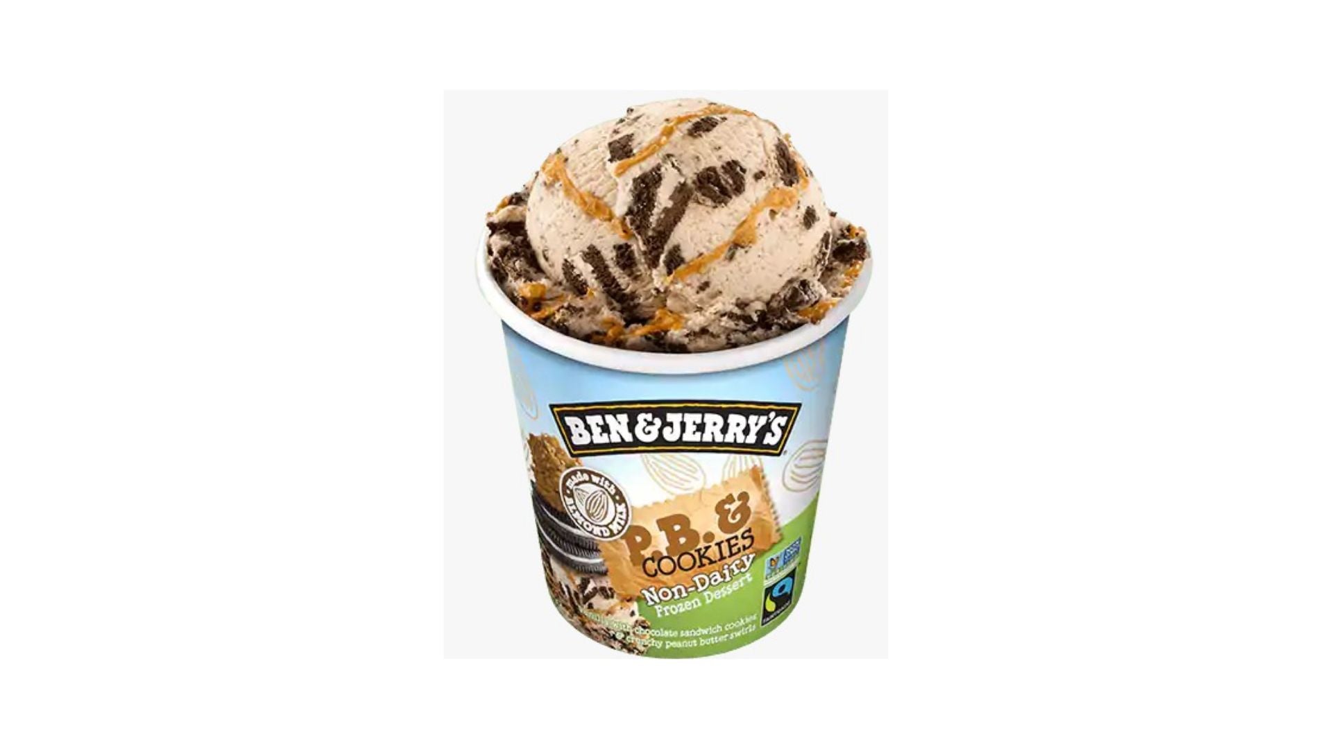 Ben & Jerry's Non-Dairy PB & Cookies 458ml