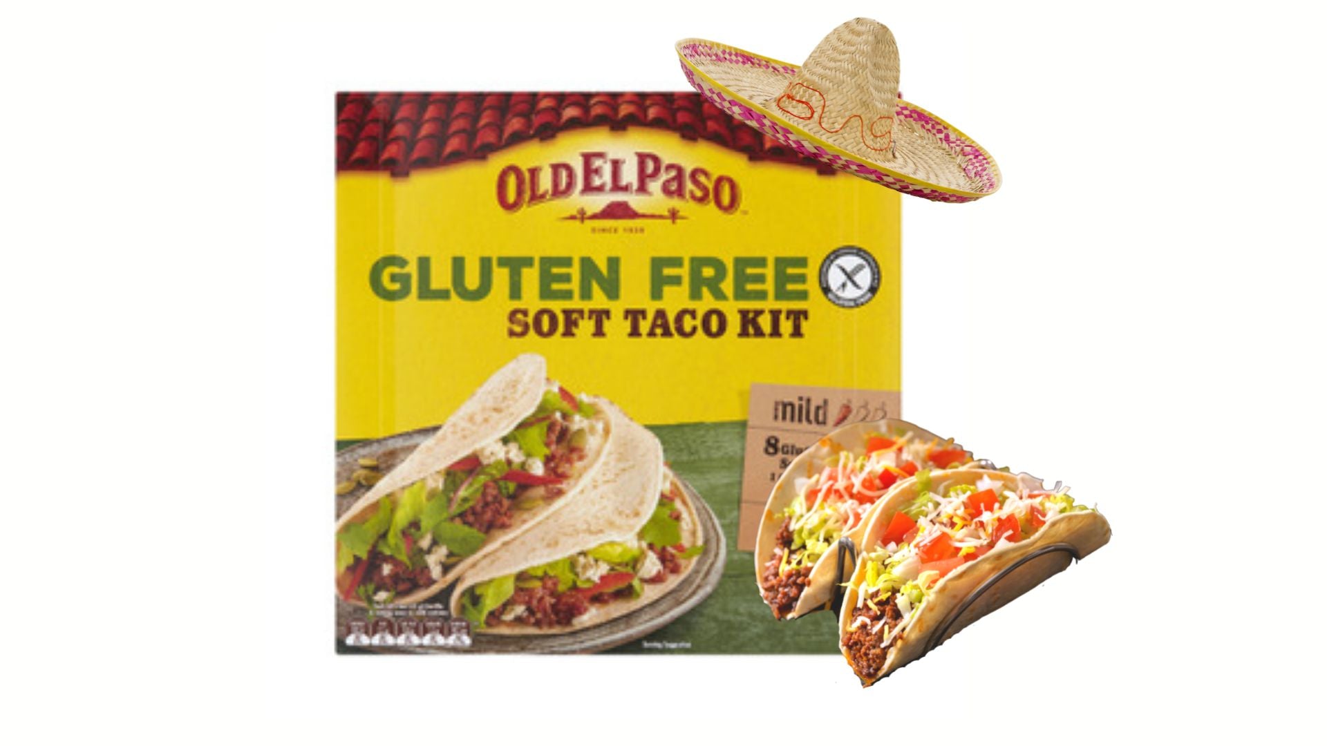 Old El Paso Gluten Free Soft Taco Kit 418g