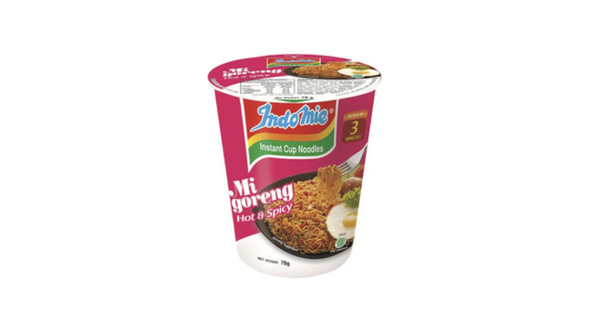 Indomie Hot & Spicy Cup Noodles 70g