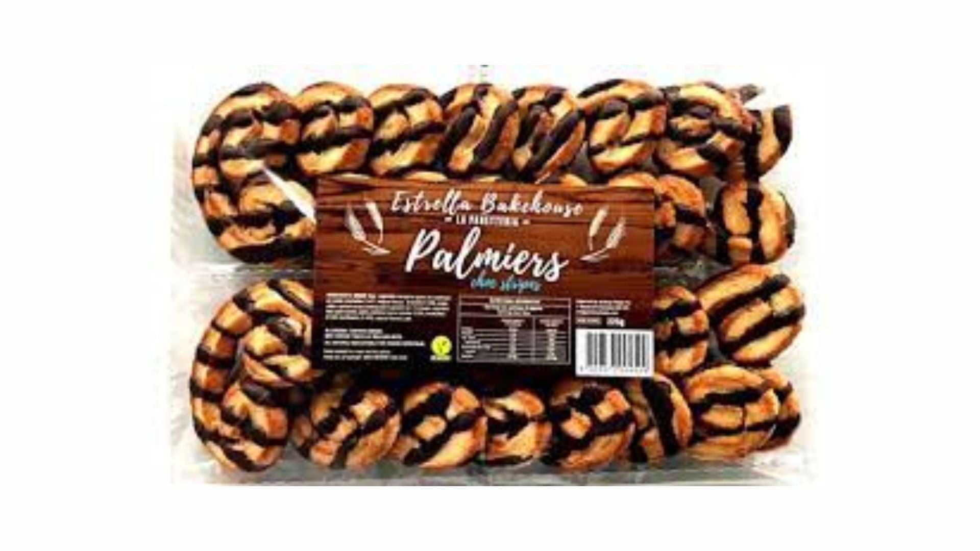 Estrellă Bakehouse Chocolate Palmiers 225g