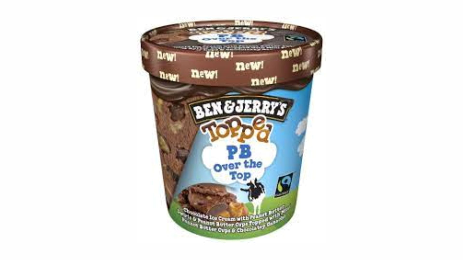 Ben & Jerry's PB Over the Top 458ml