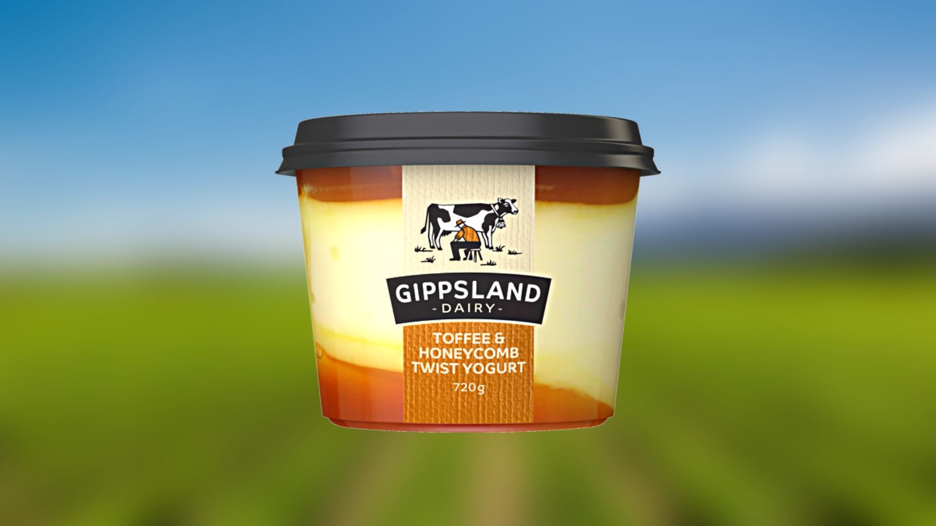 Gippsland Dairy Toffee Honeycomb Yoghurt 700g