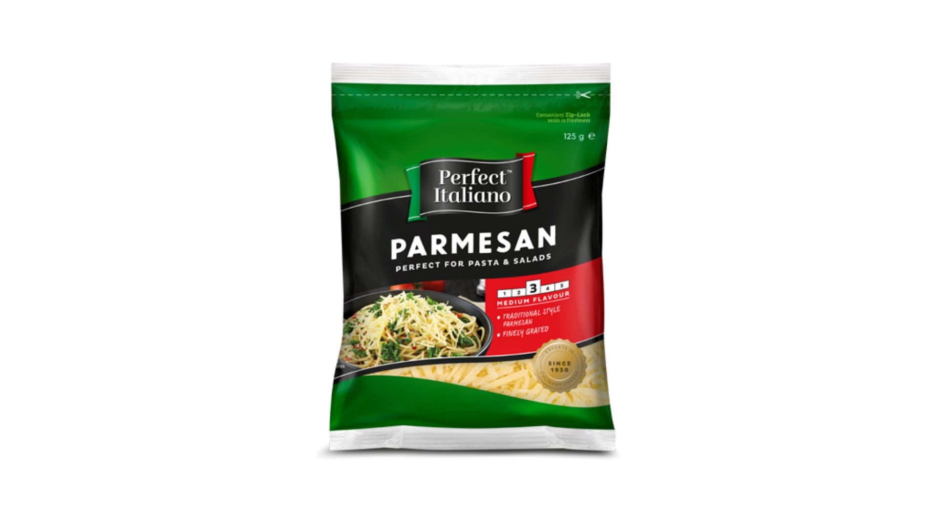 Perfect Italiano Grated Parmesan 125g