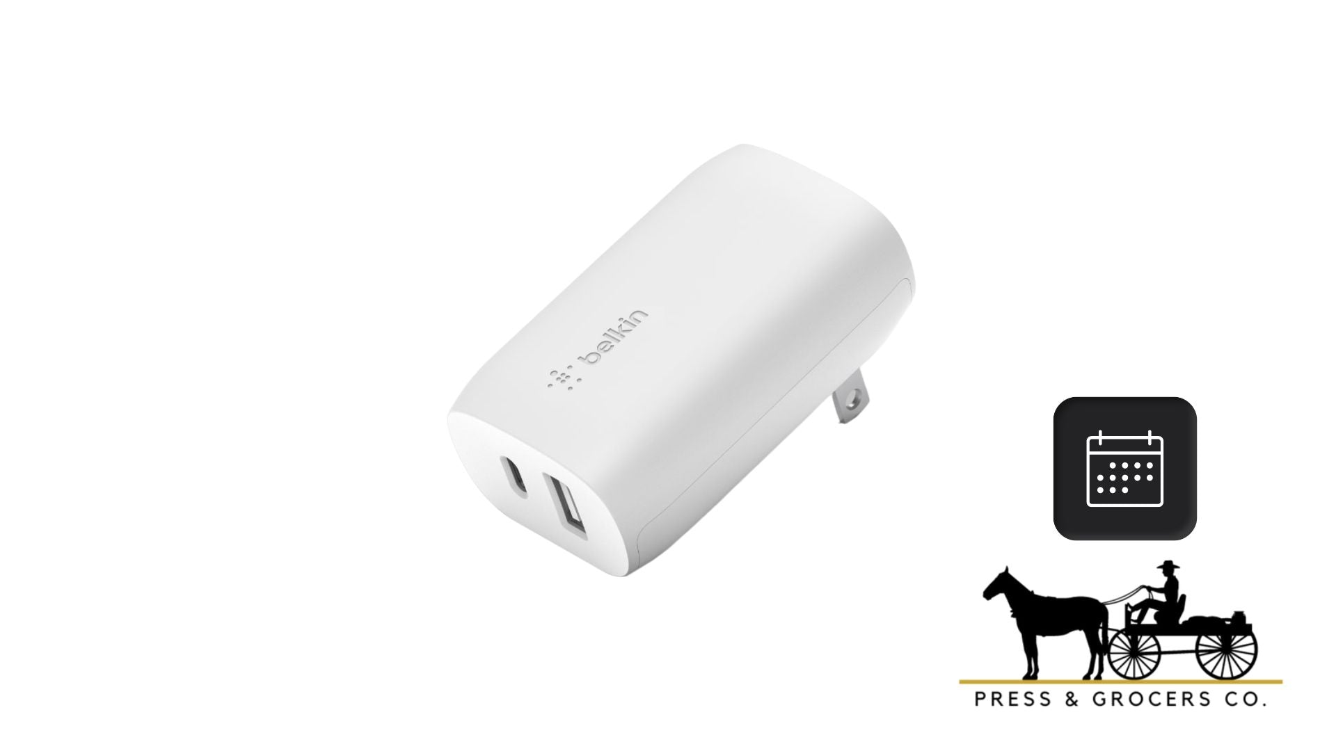 Belkin BoostCharge Type-C & Type-A Dual Wall Charger with PPS 37W