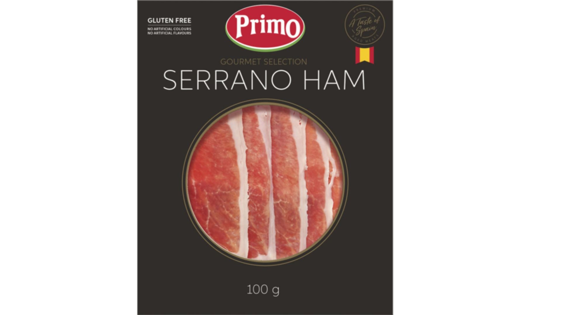 Primo Gourmet Serrano Ham 100g