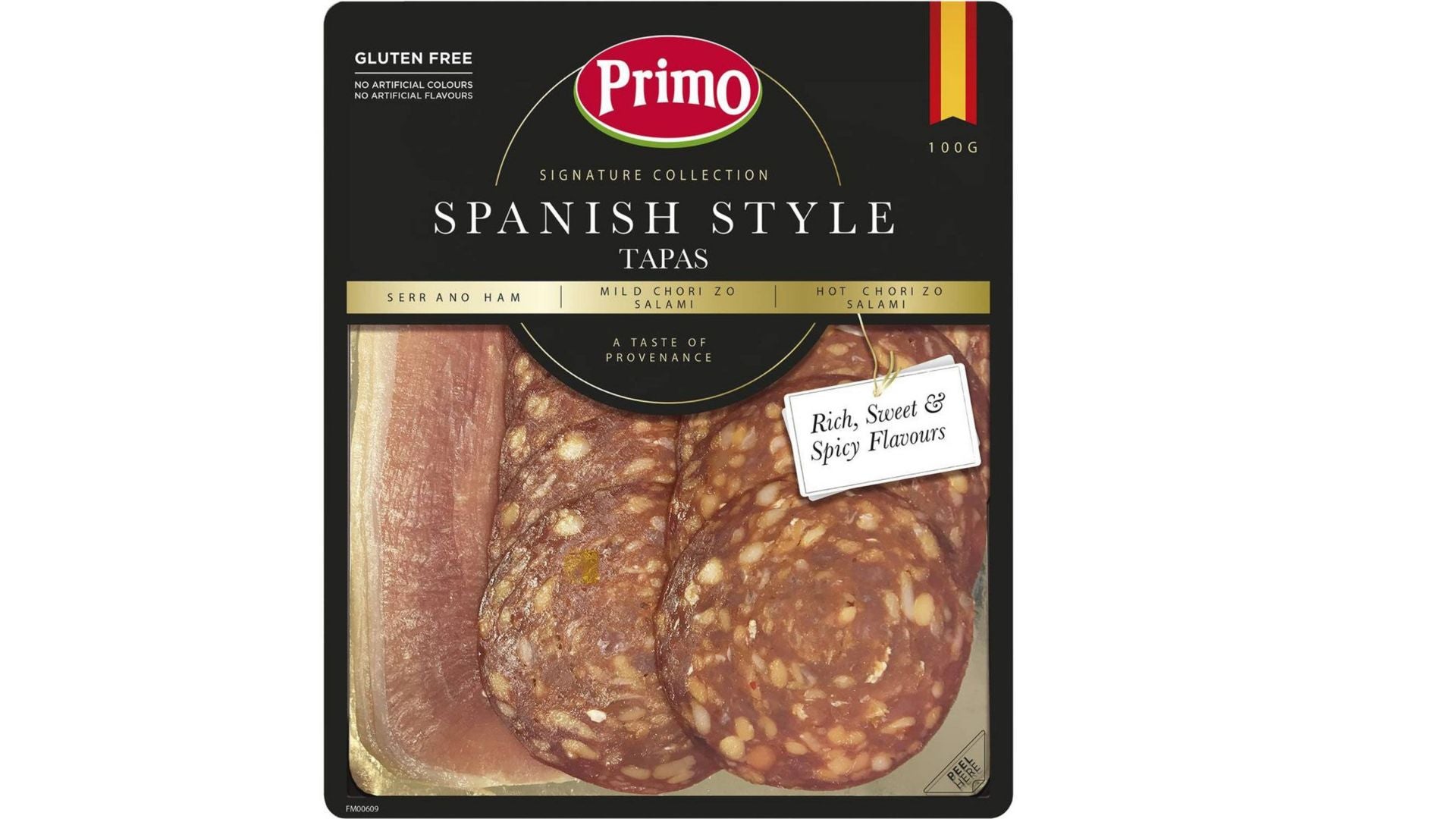 Primo Gourmet Spanish Party Platter 100g
