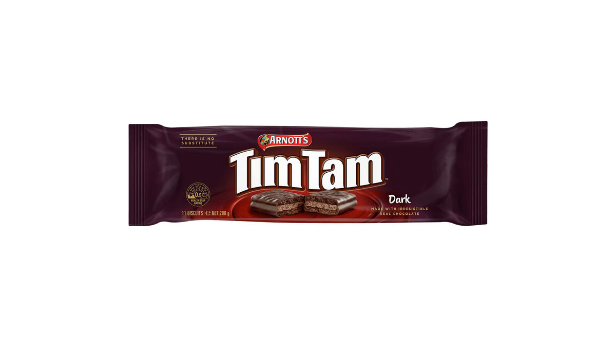 Tim Tam Chocolate Biscuits Dark 200g – Press & Grocers Co.