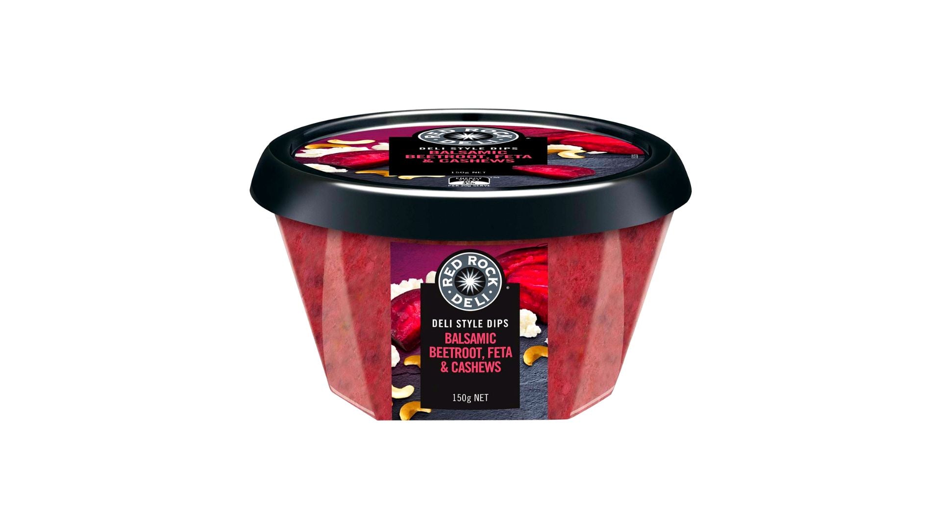 Red Rock Deli Dip Beetroot, Feta & Cashew 150g