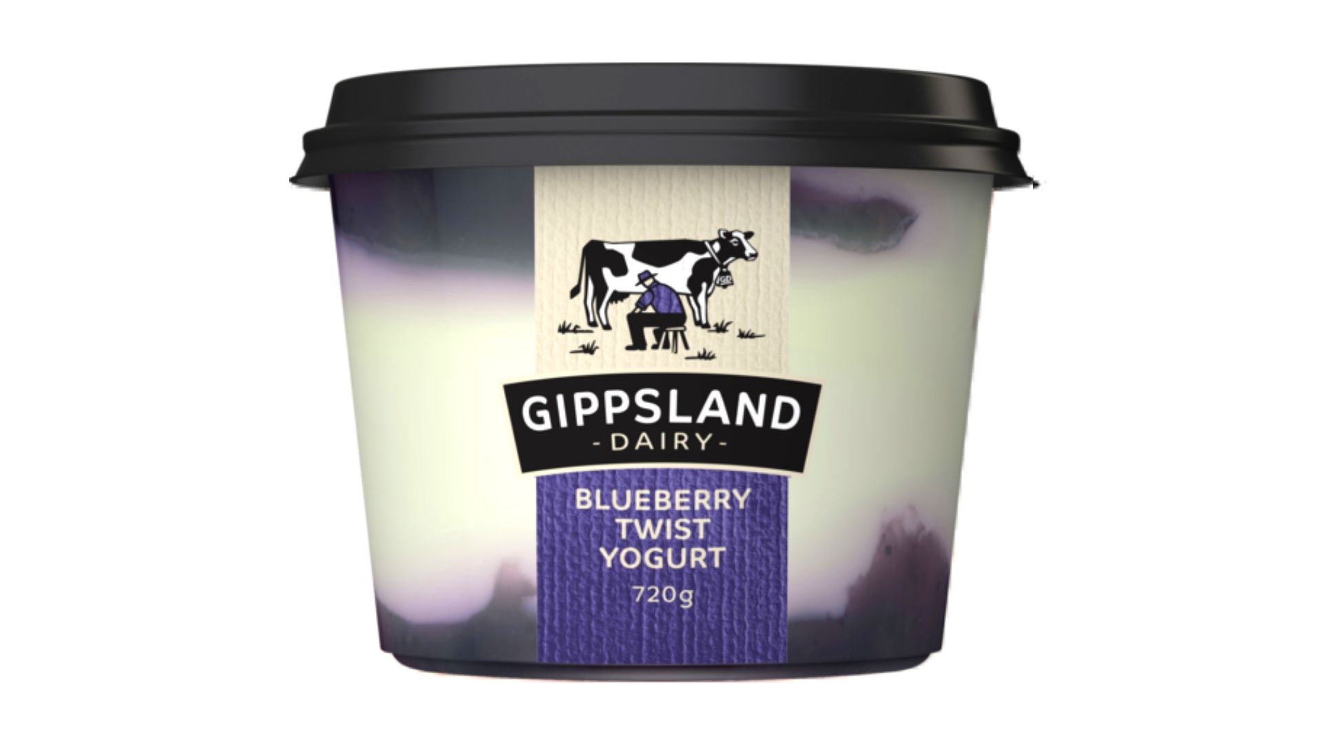 Gippsland Dairy Blueberry Twist Yoghurt 700g