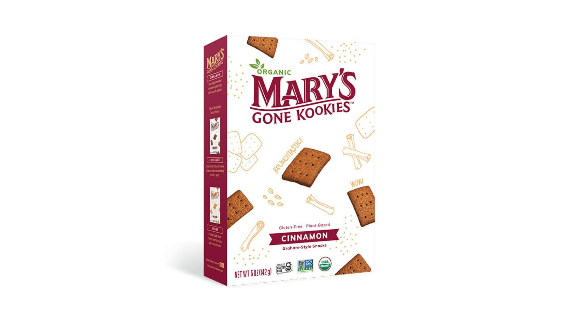 Mary's Gone Kookies Cinnamon 142g