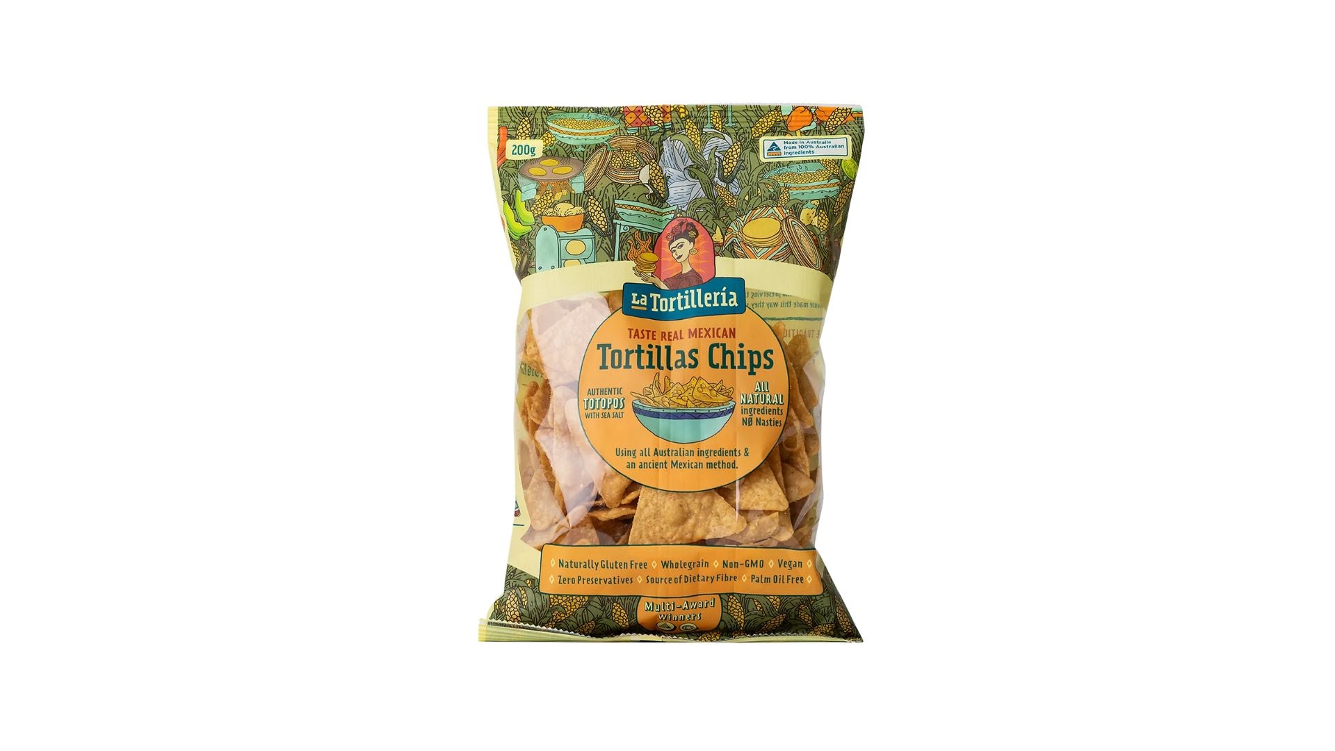 La Tortilleria Tortilla Chips 200g