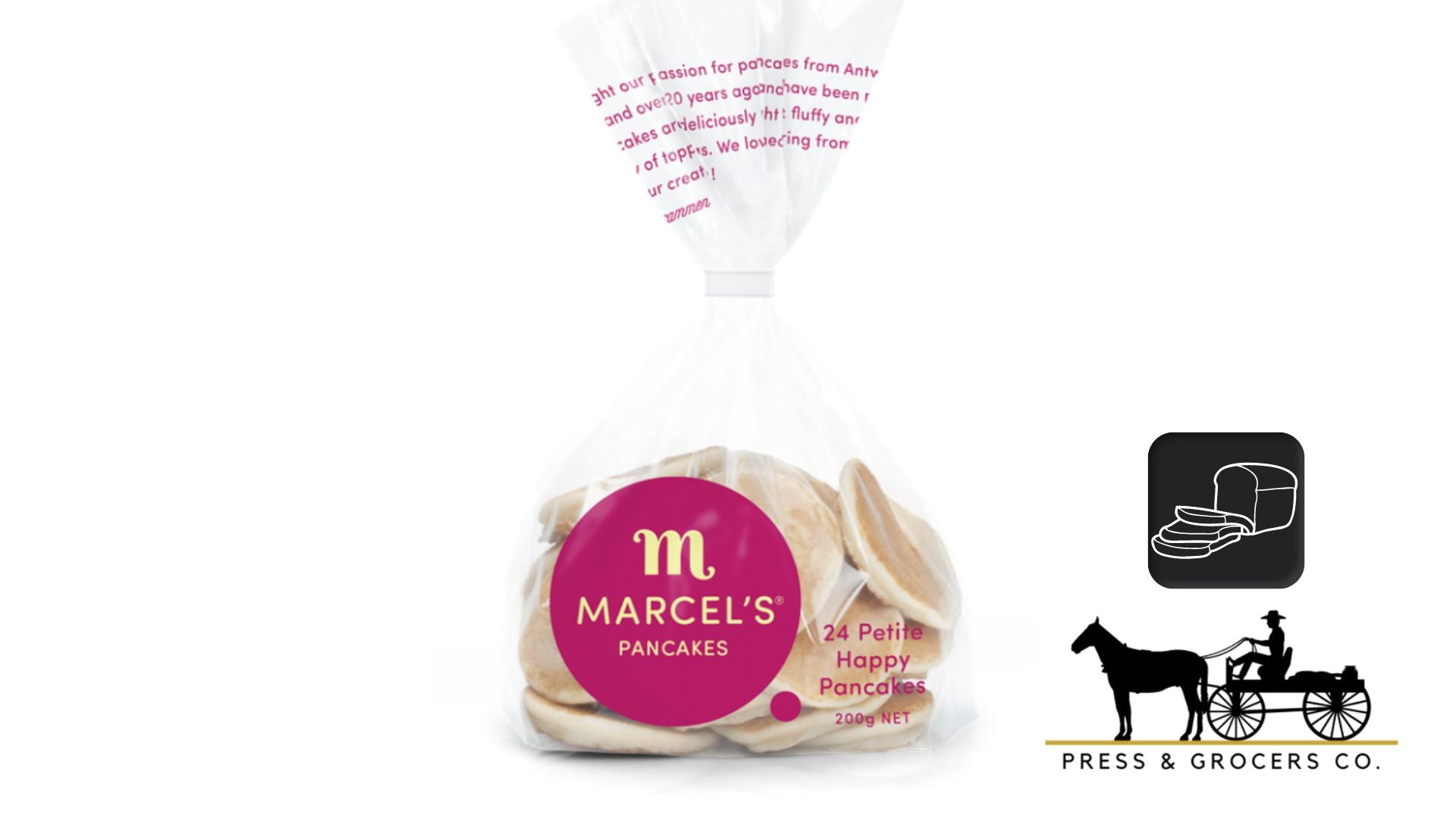 Marcel's Happy Petite Pancakes 200g