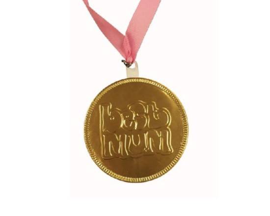 Chocolate Coin Best Mum with Ribbon 125g