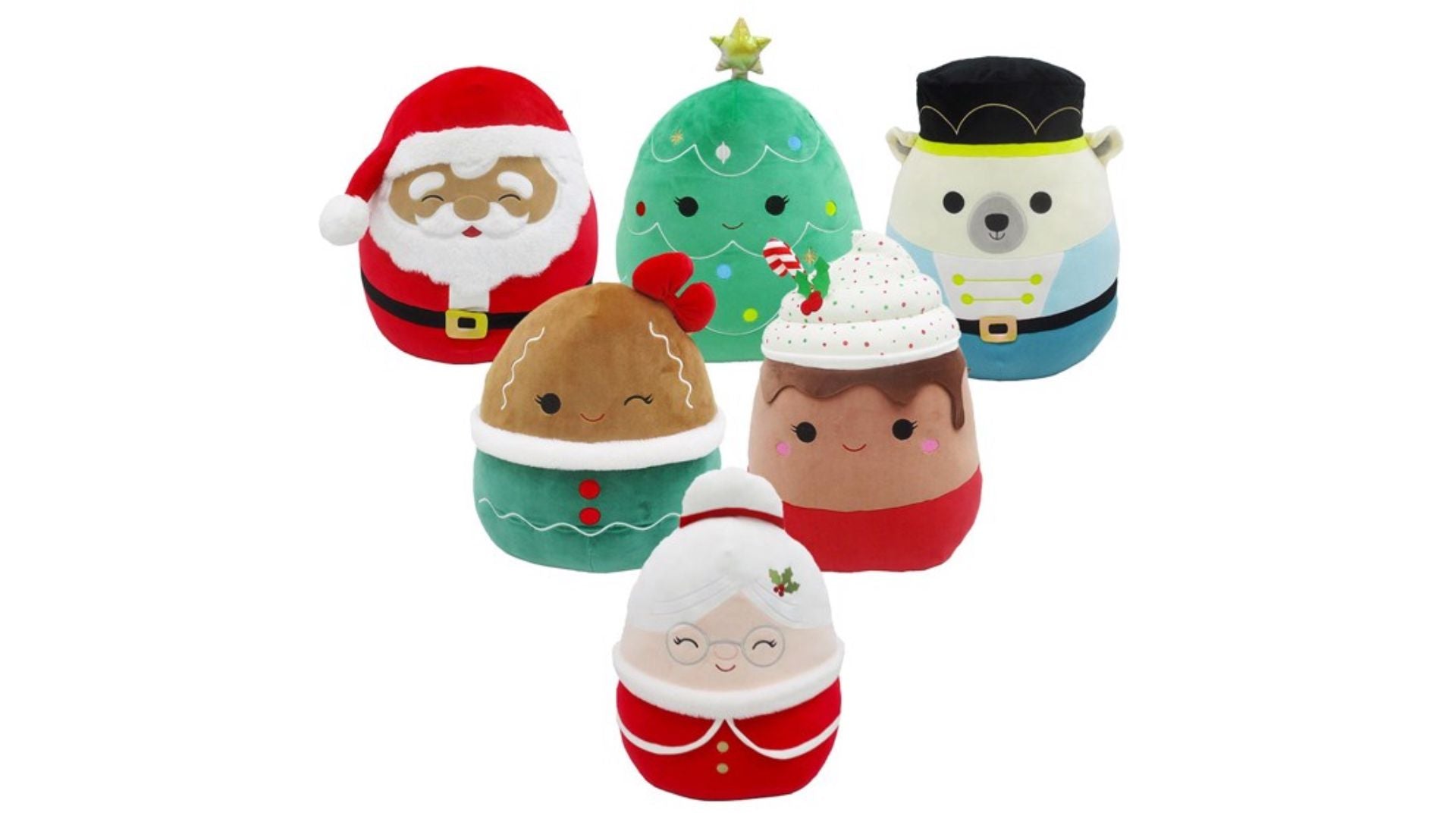 Squishmallows Xmas 16" Plush Toy Assorted 1pc