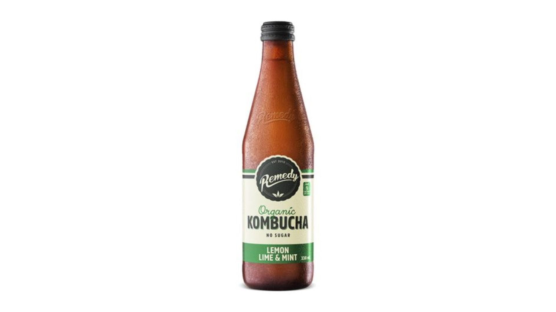 Remedy Kombucha Lemon Lime & Mint 330ml