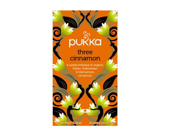Pukka Tea Three Cinnamon (20 Pack)