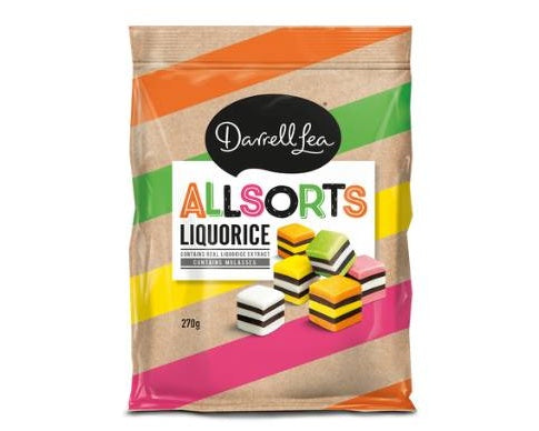 Darrell Lea Allsorts Liquorice 270g